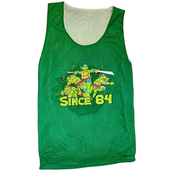 2 for $30 ⭐️Reversible TMNT jersey. Size small/medium - Picture 1 of 5